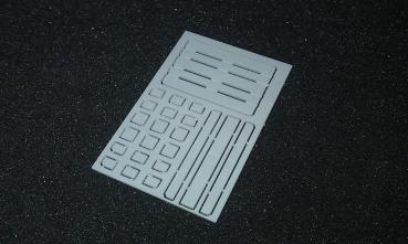 Palette verschiedene Maßstäbe