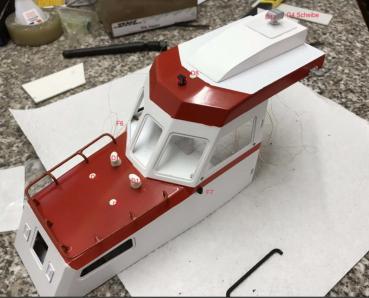 Bausatz Tochterboot Notarius / Verena 1:25
