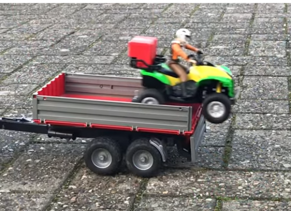 Achsen Umbauset für Bruder Quad mit Fahrer