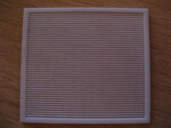 Lüftungsgitter 10x20mm  Gefräst