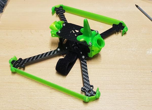 FPV Racecopter H22 5" Harztec-Modellbau inkl. Druckteilesatz