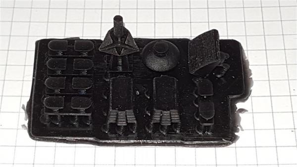 DLP Druckteile passend zu Bausatz Boddenboot 1:25