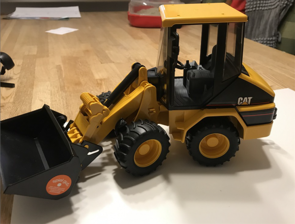 Achsen Umbauset für Bruder Cat® Kompaktgelenkradlader 908 auf RC Antrieb