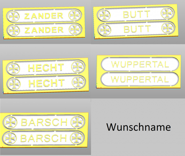 Beschriftungssatz 2